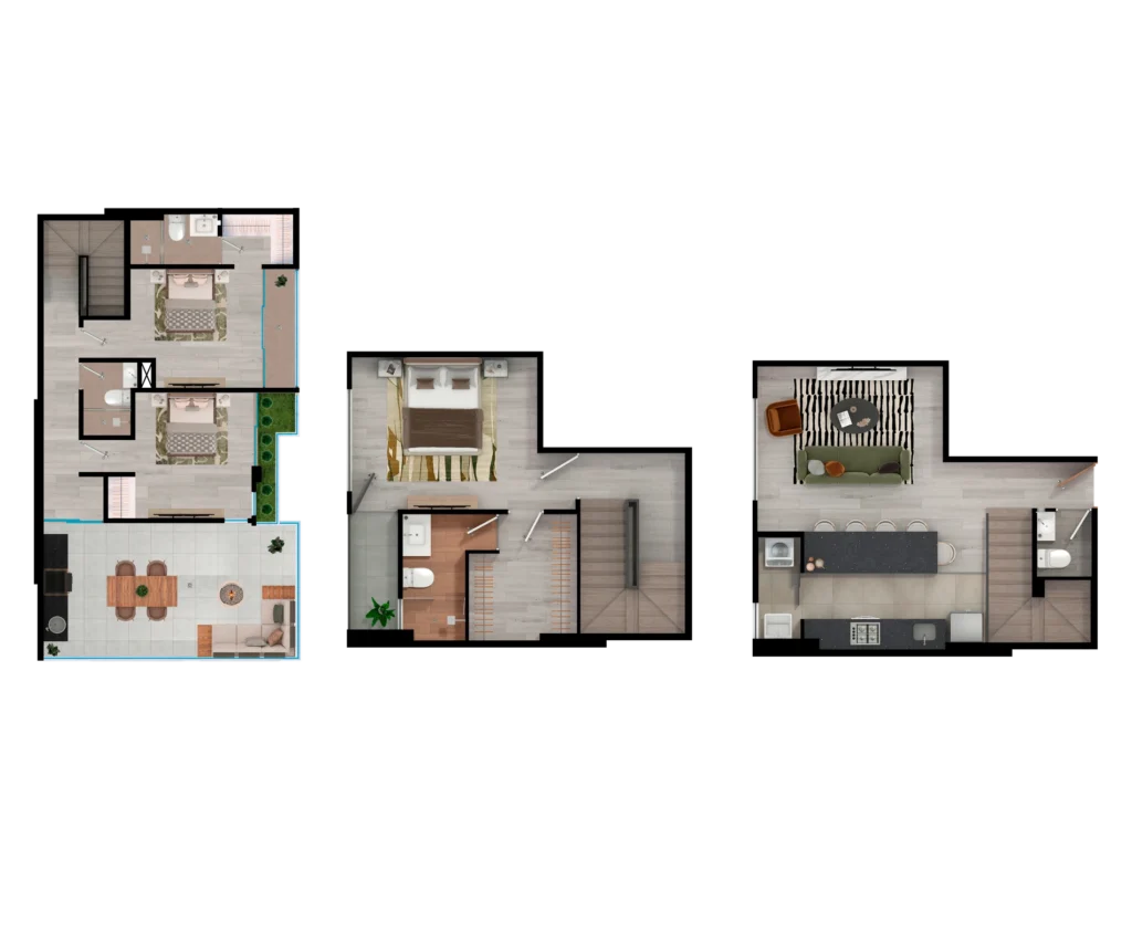 Triplex - Tipología 1