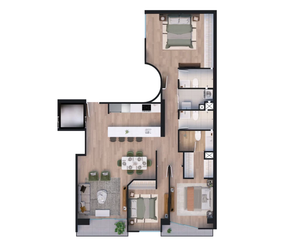 Departamento - Tipología 2