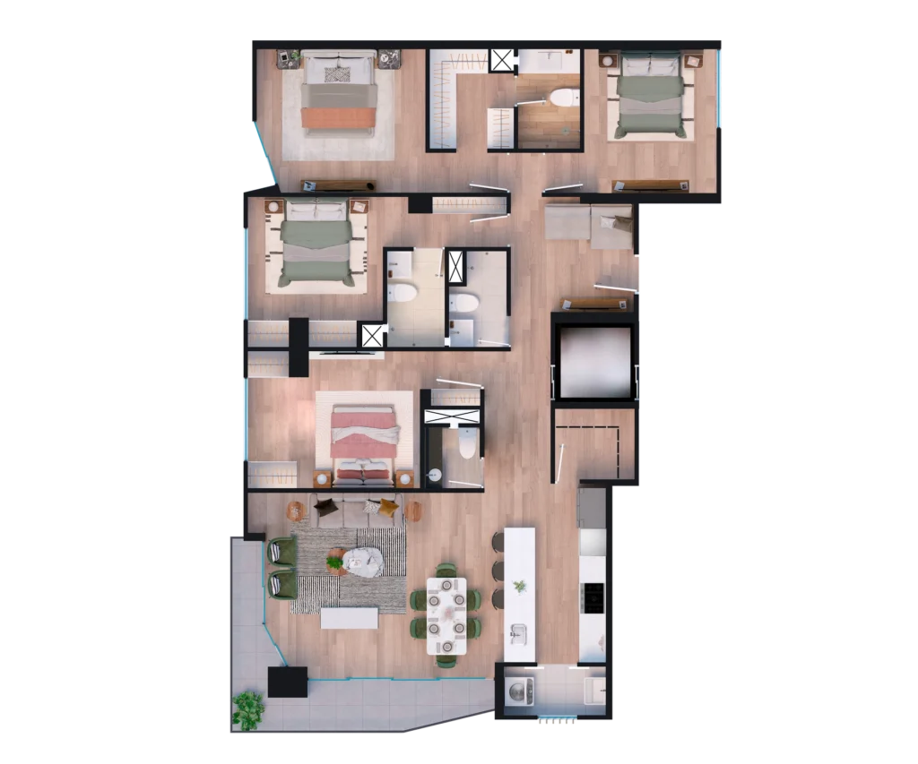 Departamento - Tipología 1