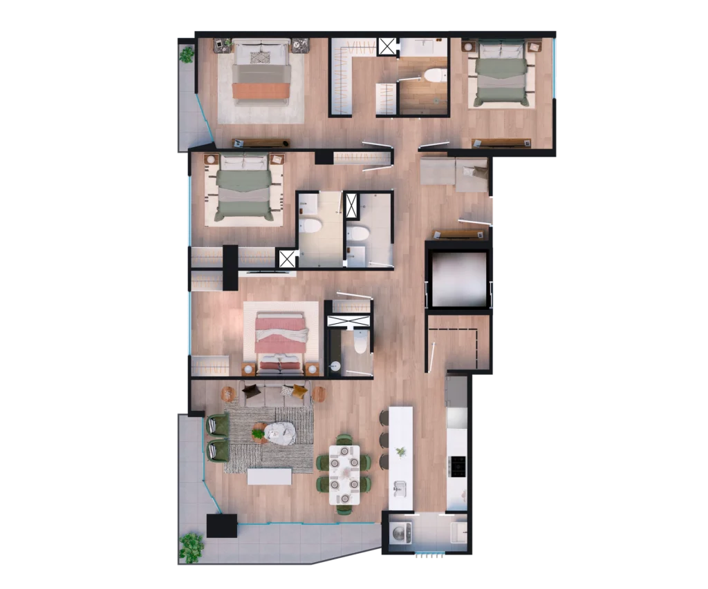 Departamento - Tipología 1