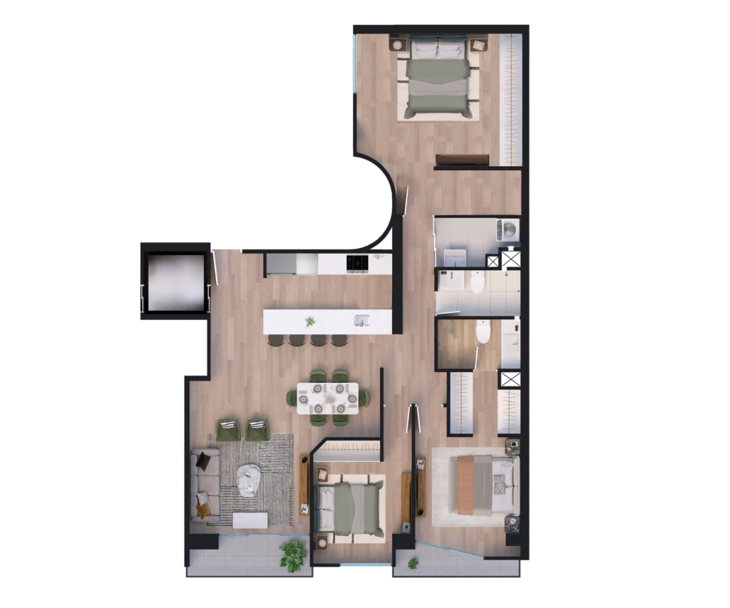 Departamento - Tipología 2