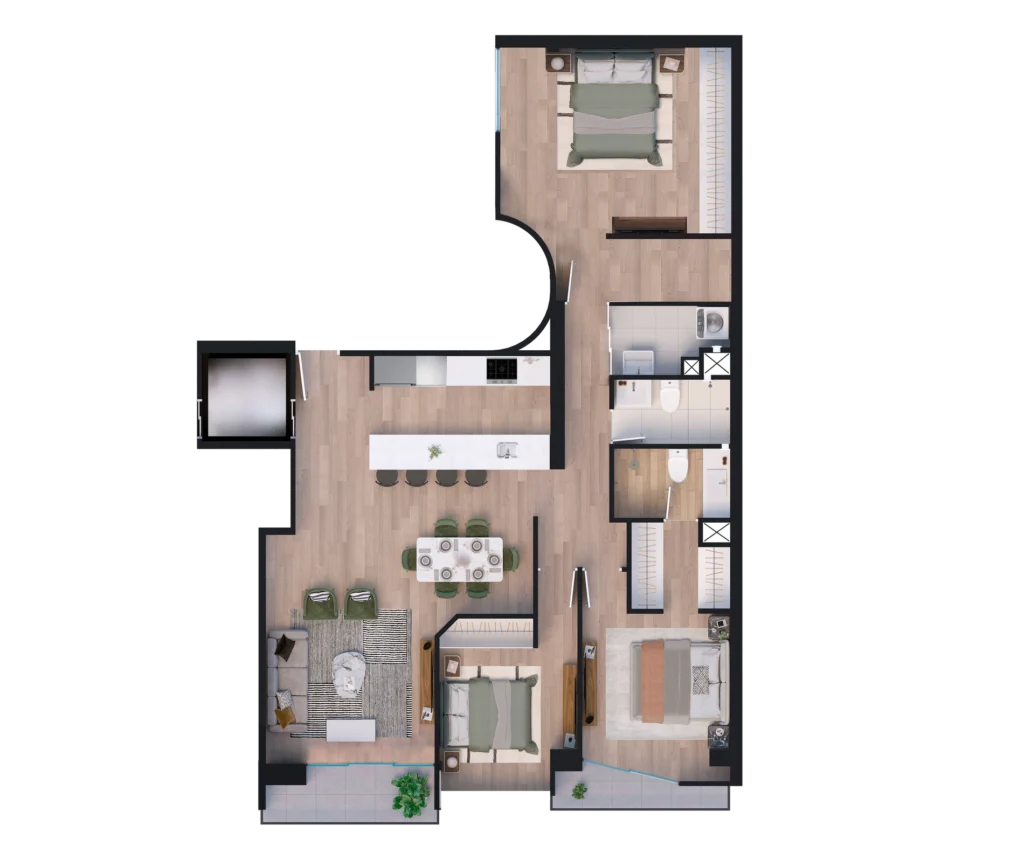 Departamento - Tipología 2
